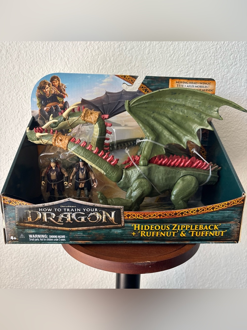 How to Train Your Dragon Live Action Zippleback Ruffnut Tuffnut Figures New